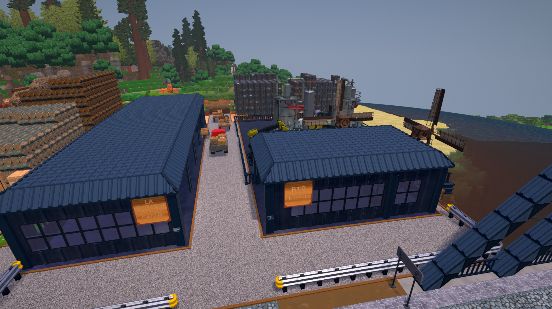 Le pétrole de @polo14.  et  le composite de @bzh farming simulator — vue 6